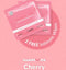 SWEETUMS SPLIT PANTY W/ WIPES CHERRY S/M-0