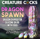 CREATURE COCKS DRAGON SPAWN OVIPOSITOR DILDO W/ EGGS-1