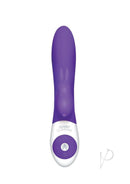 The Rabbit Company Come Hither Rabbit G-Spot Vibrator Purple with sleek design and dual motors for pleasure.
