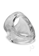 Oxballs Atomic Jock Unit-X Cock Sling Clear side view showing sleek design for snug support.
