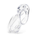 CB-X CB-3000 Clear Male Chastity Cage designed for comfort and control in chastity play.