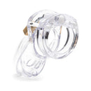 CB-X CB-3000 Clear Male Chastity Cage, durable and comfortable for extended wear.