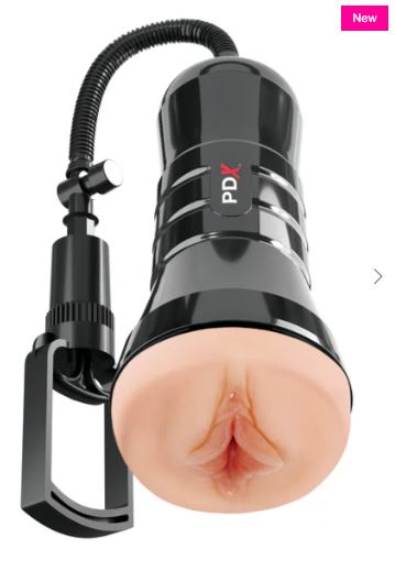 PDX Extreme Wet Pussies Super Sucker XXL Stroker Pussy Light for intense stroking sessions and maximum stimulation.