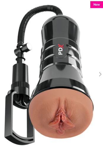 PDX Extreme Wet Pussies Super Sucker XXL Stroker Pussy with customizable suction and realistic feel.