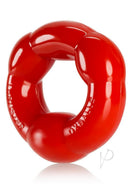 Oxballs Thruster Cock Ring Red, a super stretchy and comfortable ring for extended wear.