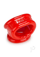 Oxballs Cocksling-2 Cock and Ball Ring Red ergonomic sling for firmer erections and enhanced sensitivity.