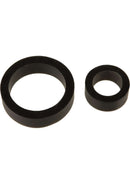 Titanmen Silicone C Rings Black 2pk-1