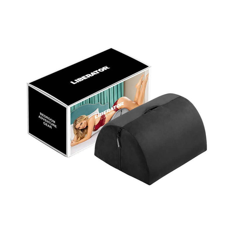 Liberator Bonbon Sex Toy Mount Black with packaging, perfect for enhanced solo play and pleasure.