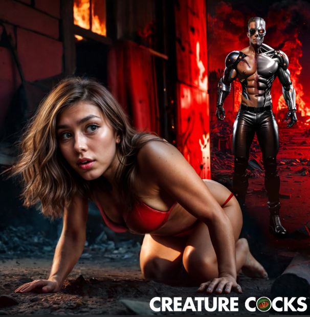 CREATURE COCKS CYBORG COCK THRUSTING & VIBRATING DILDO-1