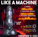 CREATURE COCKS CYBORG COCK THRUSTING & VIBRATING DILDO-2