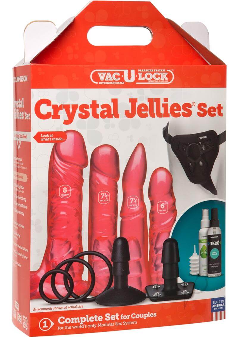 Vac U Loc Crystal Jellies Set Pink-0