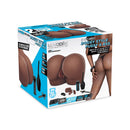 Luv Dollz Remote Control Doggy Style Pussy & Ass Masturbator packaging showing realistic features and accessories.