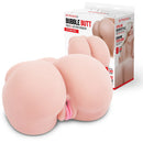 Stroke-x Bubble Butt Realistic Stroker Nude designed for lifelike pleasure, featuring a squeezable bubble butt shape.
