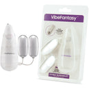 Vibefantasy Double Silver Bullet With Remote Control featuring dual bullet layout and easy-hold controller.