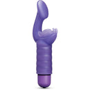 Vibefantasy Butterfly G-Spot Kisser Vibrator in purple, designed for internal pleasure and external stimulation.