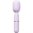 Vibefantasy Diamond Tease Wand Mini Vibrator in lavender color with flexible head for precise stimulation.