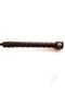 Rouge Riding Crop for BDSM Play Purple - close-up of the stylish leather grip and durable design.