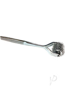 Rouge Seven Stainless Steel Pinwheel Silver with seven spinning heads for sensory play.