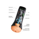 Diagram of Otouch Inscup 3 Vibrating Masturbator Black highlighting internal components and features