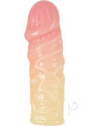 Nasstoys My Penis Extension 1 Vanilla roll-on sleeve with pink gradient for size enhancement.