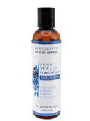 Moonbloom Natural Water Comfort Glide Extra Sensitive 4 Oz bottle for hydration and smooth glide.
