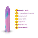 FIXATION UNICORN POWERFUL LIPSTICK BULLET VIBE-0