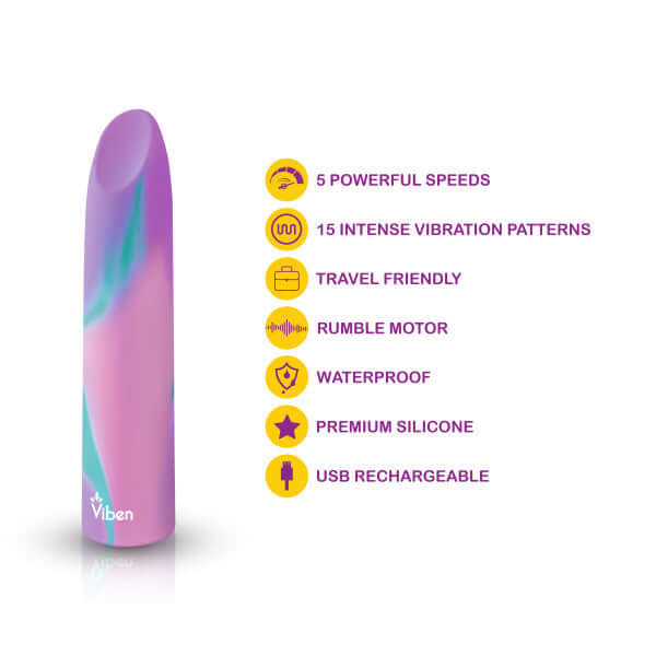 FIXATION UNICORN POWERFUL LIPSTICK BULLET VIBE-0