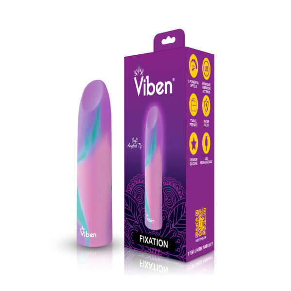 FIXATION UNICORN POWERFUL LIPSTICK BULLET VIBE-1