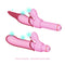 Magic Stick S1 Plus rabbit vibrator showing adjustable insertion depth and precise clitoral stimulation for enhanced intimate pleasure.