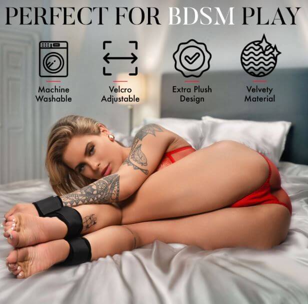 BEDROOM BLISS WRIST TO ANKLE RESTRAINTS-3