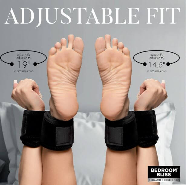 BEDROOM BLISS WRIST TO ANKLE RESTRAINTS-4