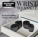 BEDROOM BLISS WRIST TO ANKLE RESTRAINTS-5