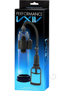 Performance VX4 Male Enhancement Penis Pump System Clear displayed with advanced trigger pump design.