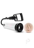Performance VX4 Male Enhancement Penis Pump System Clear with vacuum pump and masturbation aid.