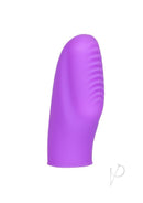 Shane's World Finger Banger Silicone Finger Vibrator Purple in a sleek design for ultimate pleasure.