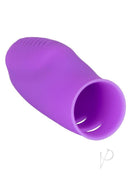 Shane's World Finger Banger Silicone Finger Vibrator Purple, a compact and discreet silicone massager.