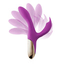 Maia Skyler Bendable Rabbit Vibrator Purple with flexible design for dual stimulation.