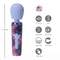 Journee Jaguar Power Wand Tie Dye by Maia Toys, featuring silicone head and colorful tie-dye design, 10 functions, and flexible head.