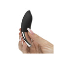 Fifty Shades Relentless Vibrations Remote Control Panty Vibe held in hand for discreet pleasure.