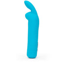 Happy Rabbit Rechargeable Bullet Blue, a compact cordless vibrator for targeted pleasure.