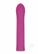 Evolved Rechargeable G-Spot Vibrator Pink displayed in a sleek design, ideal for internal exploration and pleasure.