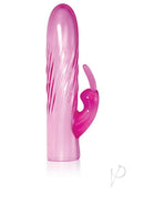 Evolved Intense Pleasure Vibrator Kit Pink, featuring a vibrant pink multi-speed vibe with ribbed texture.