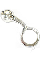 Rouge Stainless Steel Anal Passion Plug with tapered head and ring pull handle for premium anal pleasure.