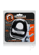 Oxballs 360 2-Way Cock Ring and Ball Sling Black packaging featuring versatile design for enhanced support.