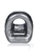 Oxballs 360 2-Way Cock Ring and Ball Sling Silver showcasing versatile cock and ball play design.
