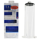 LA Pump Wide Body 2.25 Inch Cylinder in packaging, designed for premium penis enlargement and secure vacuum seal.