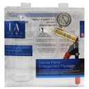 LA Pump Regular 2 inch Cylinder & Deluxe Pump with vacuum apparatus for effective results.