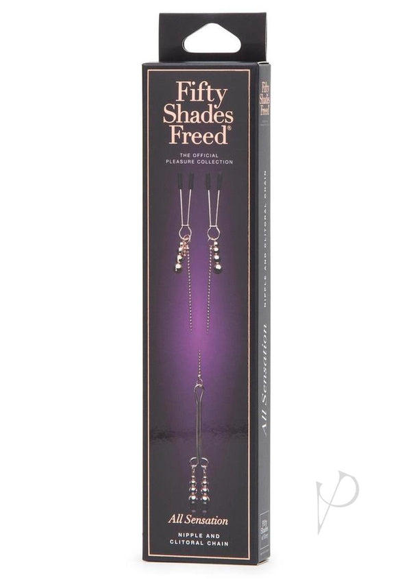 Fsf All Sensation Nipple And Clit Chain-0