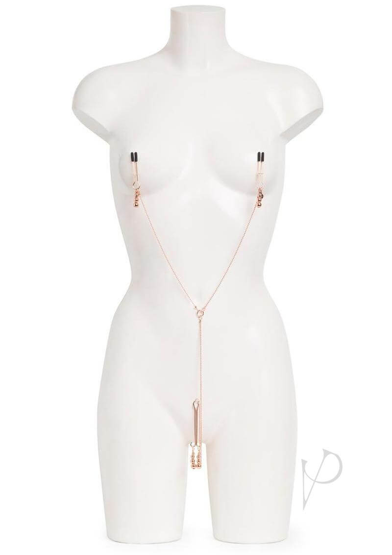 Fsf All Sensation Nipple And Clit Chain-1