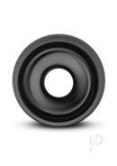 Performance Universal Replacement Pump Sleeve Black for restoring seal on penis pump, made of soft black TPE.